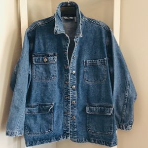 ❄️ VTG 90s Bill Blass Jean Jacket